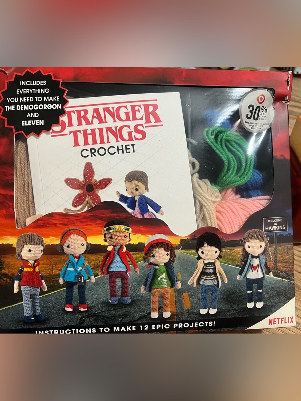 Stranger Things Crochet Kit - Kids Toys - Multicolor Crochet Characters